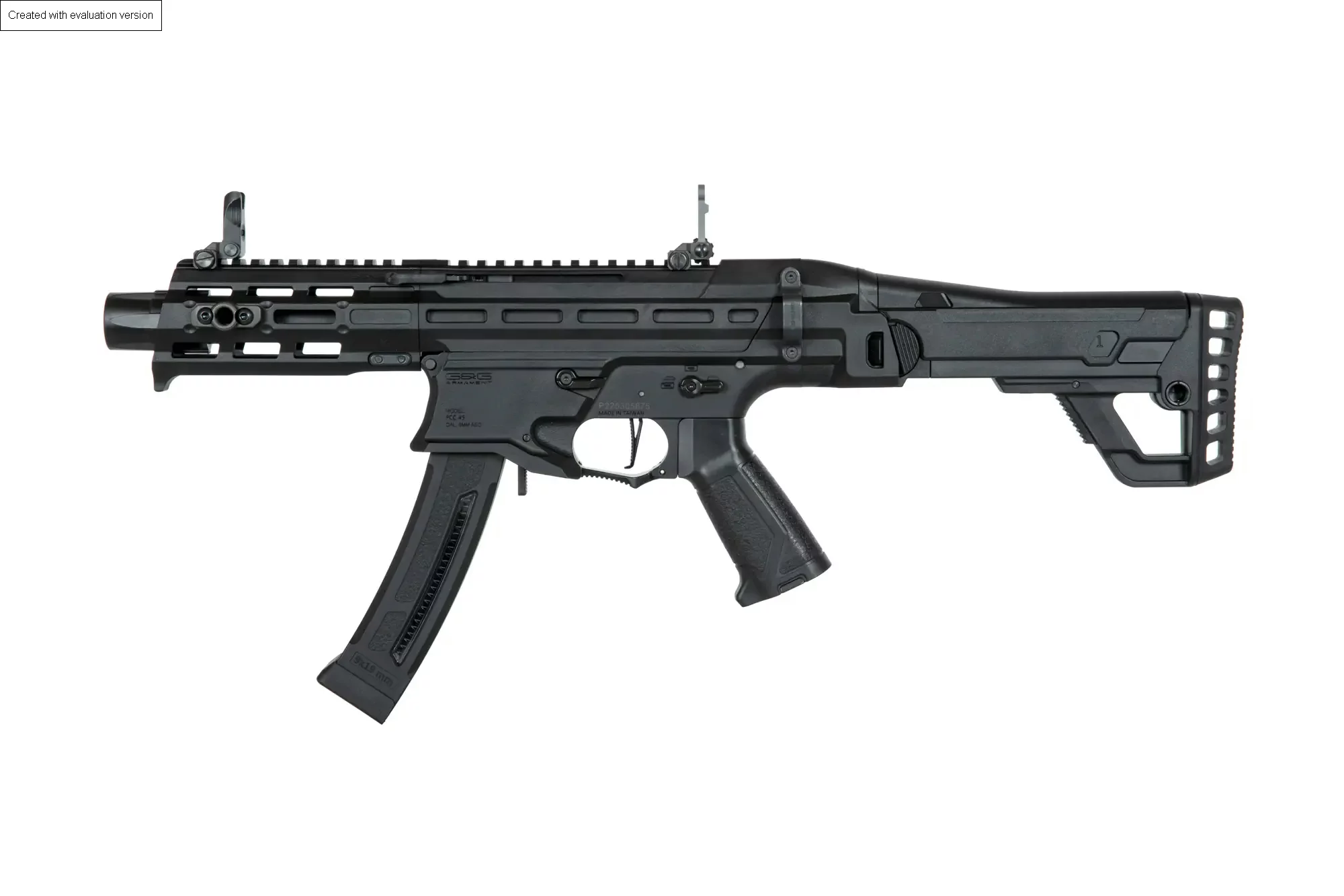 Zdjęcie produktu Karabinek ASG G&G Armament MXC9 - Czarny (GIG-01-035610)