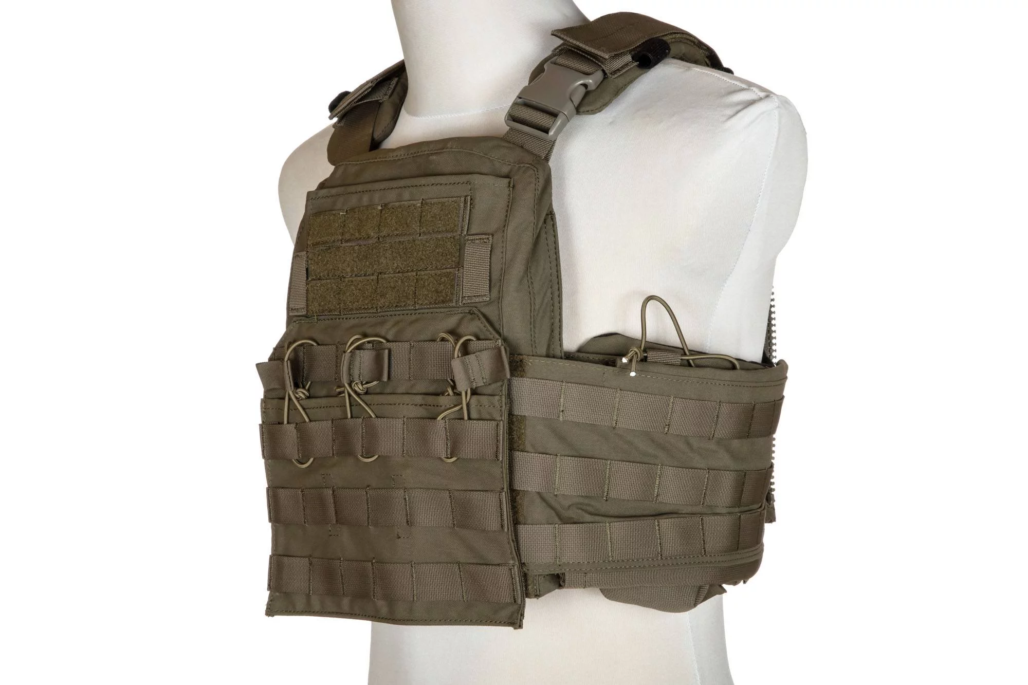 Zdjęcie produktu Kamizelka taktyczna PRIMAL GEAR Heavy Plate Carrier Modon - Oliwkowa (PRI-18-031865)