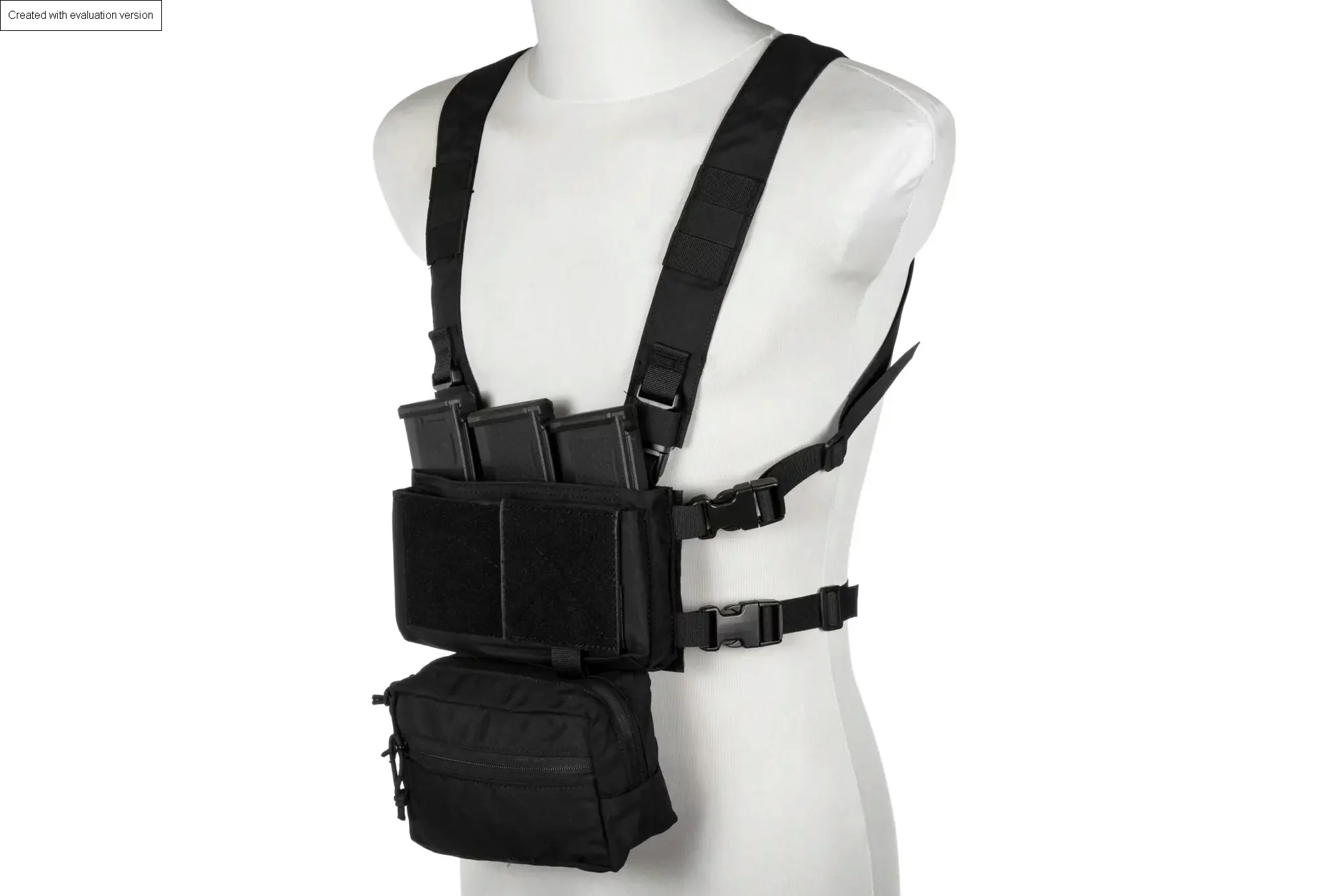 Zdjęcie produktu Taktyczny Chest Rig typu MK3 Sonyks - Czarny (PRI-18-032004)