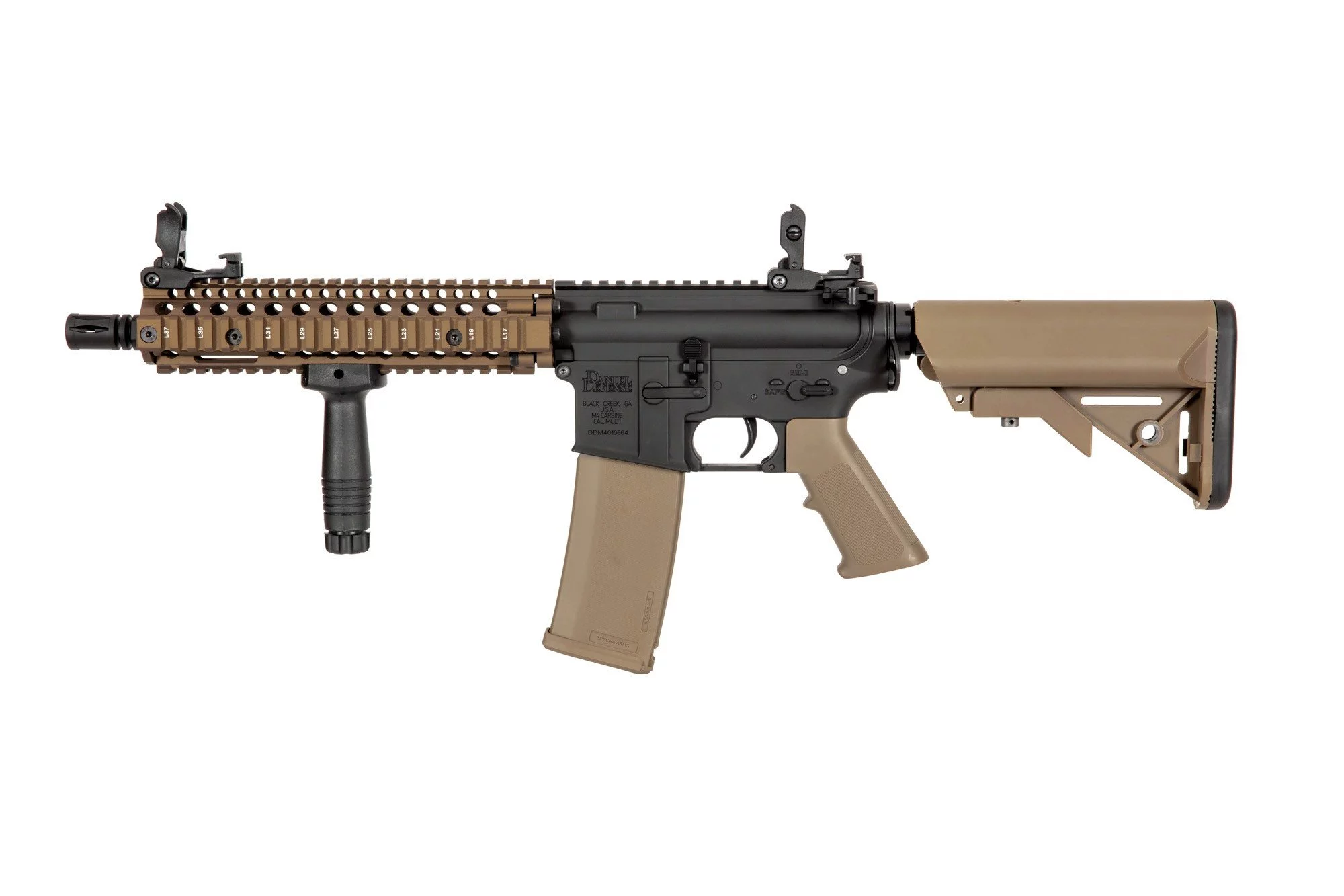 Zdjęcie produktu Karabinek ASG Daniel Defense MK18 SA-E19 EDGE - Chaos Bronze (SPE-01-029642)