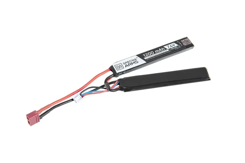 Zdjęcie produktu Akumulator LiPo 7,4V 1200mAh 15/30C - 2 modułowy - T-Connect (Deans) (SPE-06-024605)