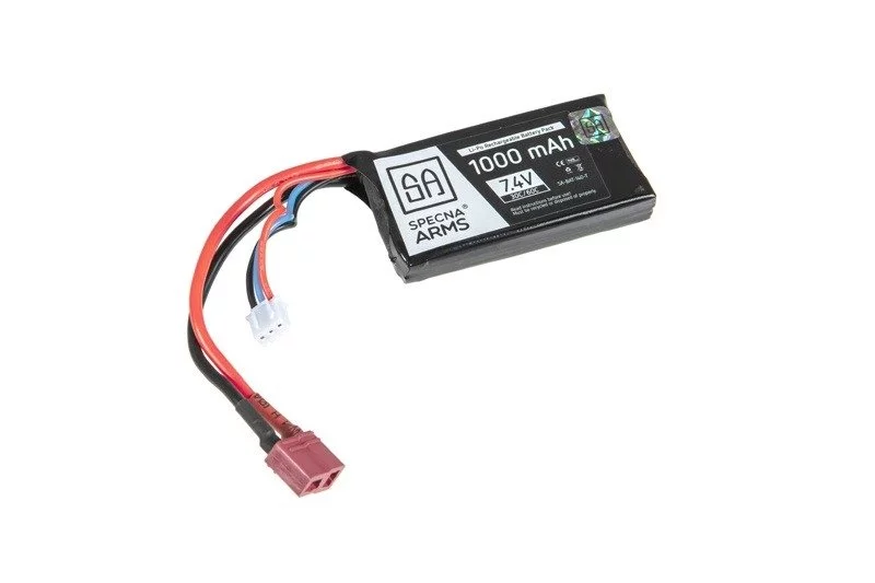 Zdjęcie produktu Akumulator LiPo 7,4V 1000mAh 30/60C (PEQ) - T-Connect (Deans) (SPE-06-024608)