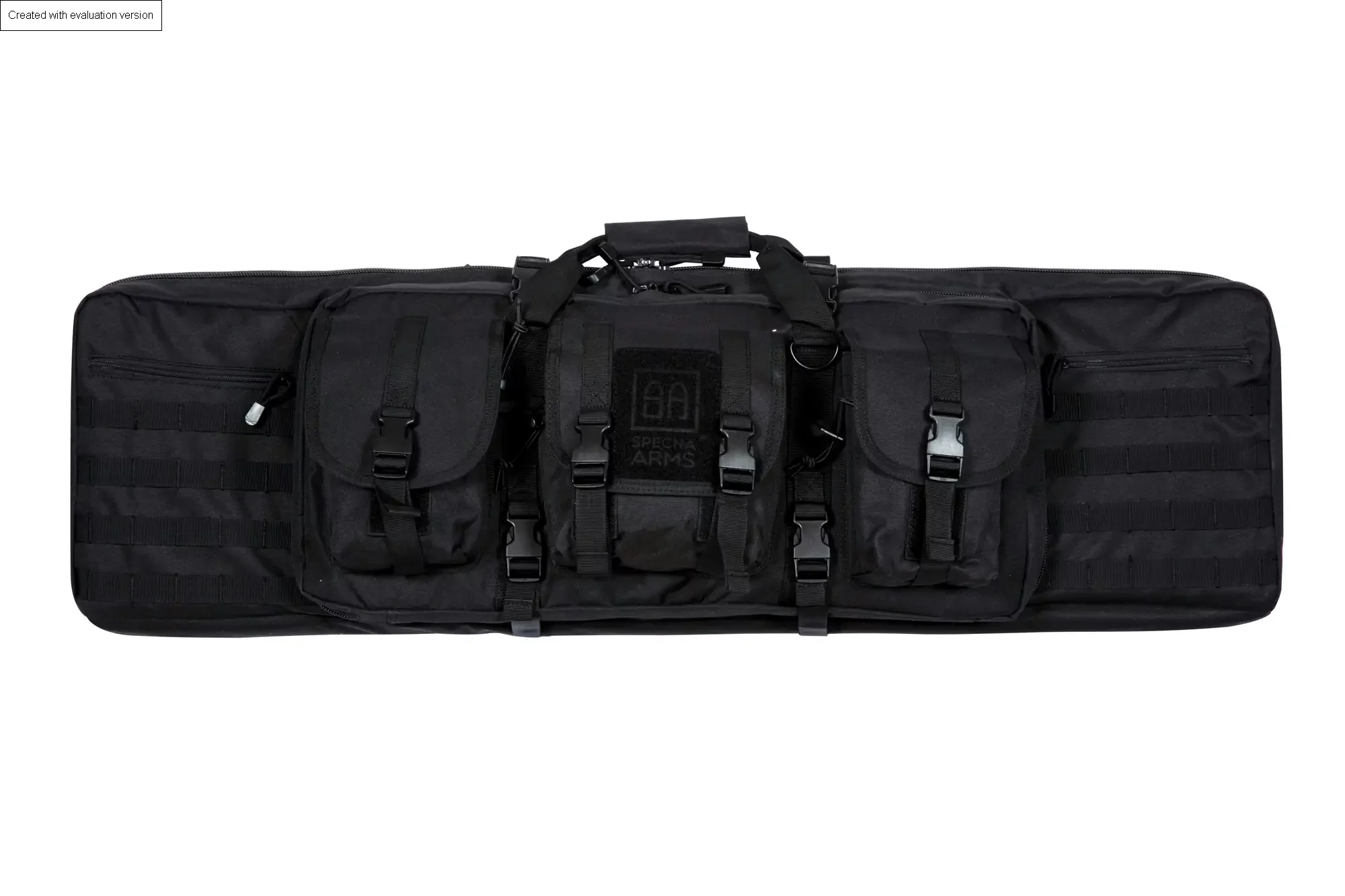 Zdjęcie produktu Podwójny pokrowiec na repliki GunBag V4 - Czarny (SPE-22-034419)