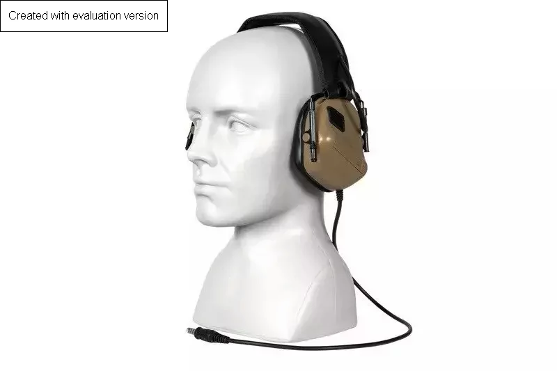 Zestaw słuchawkowy ERM - Tan (SPE-31-036203)