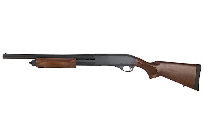 Zdjęcie produktu Strzelba ASG Tokyo Marui M870 Wood Stock Type (TMR-02-013272)