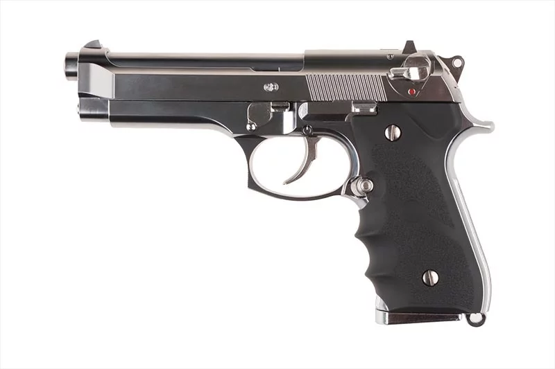 Zdjęcie produktu Pistolet ASG Tokyo Marui M92F - Chrome Stainless (TMR-02-016854)