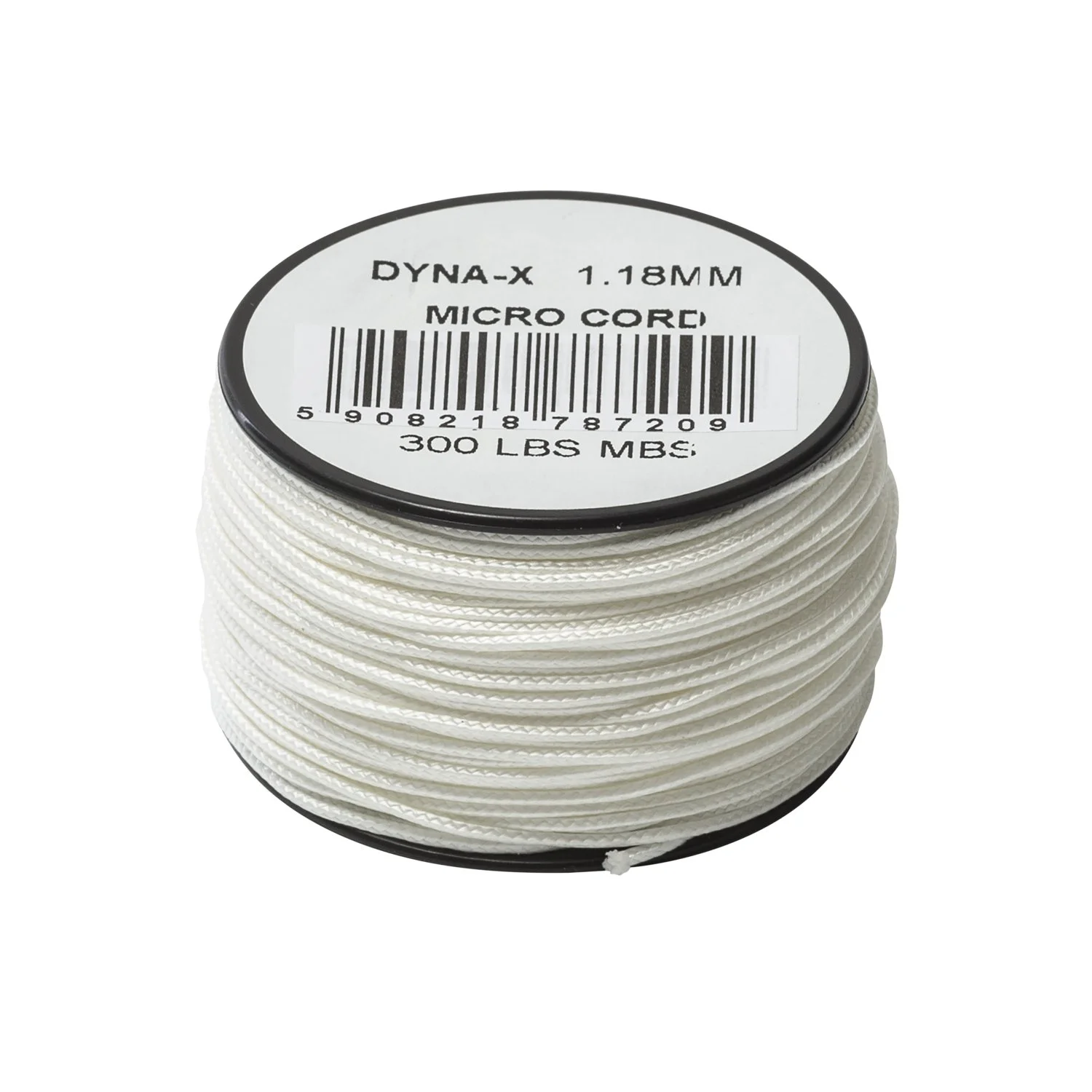Linka ATWOOD ROPE MFG Dyna X Nano Cord (300ft) - Nylon - Biały - One Size (CD-DXC-NL-20)