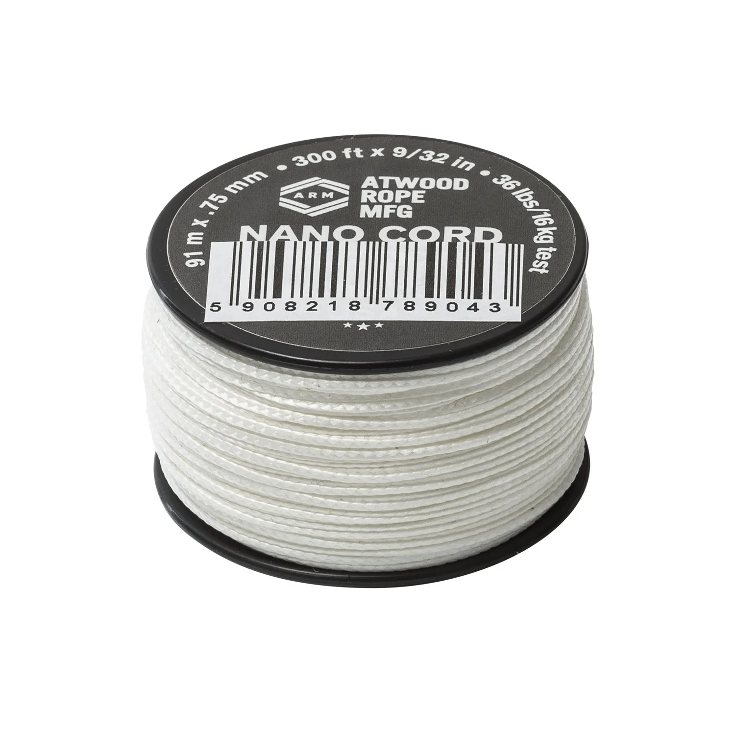 Zdjęcie produktu Linka ATWOOD ROPE MFG Dyna X Micro Cord (100+ft) - Nylon - Biały - One Size (CD-MX1-NL-20)