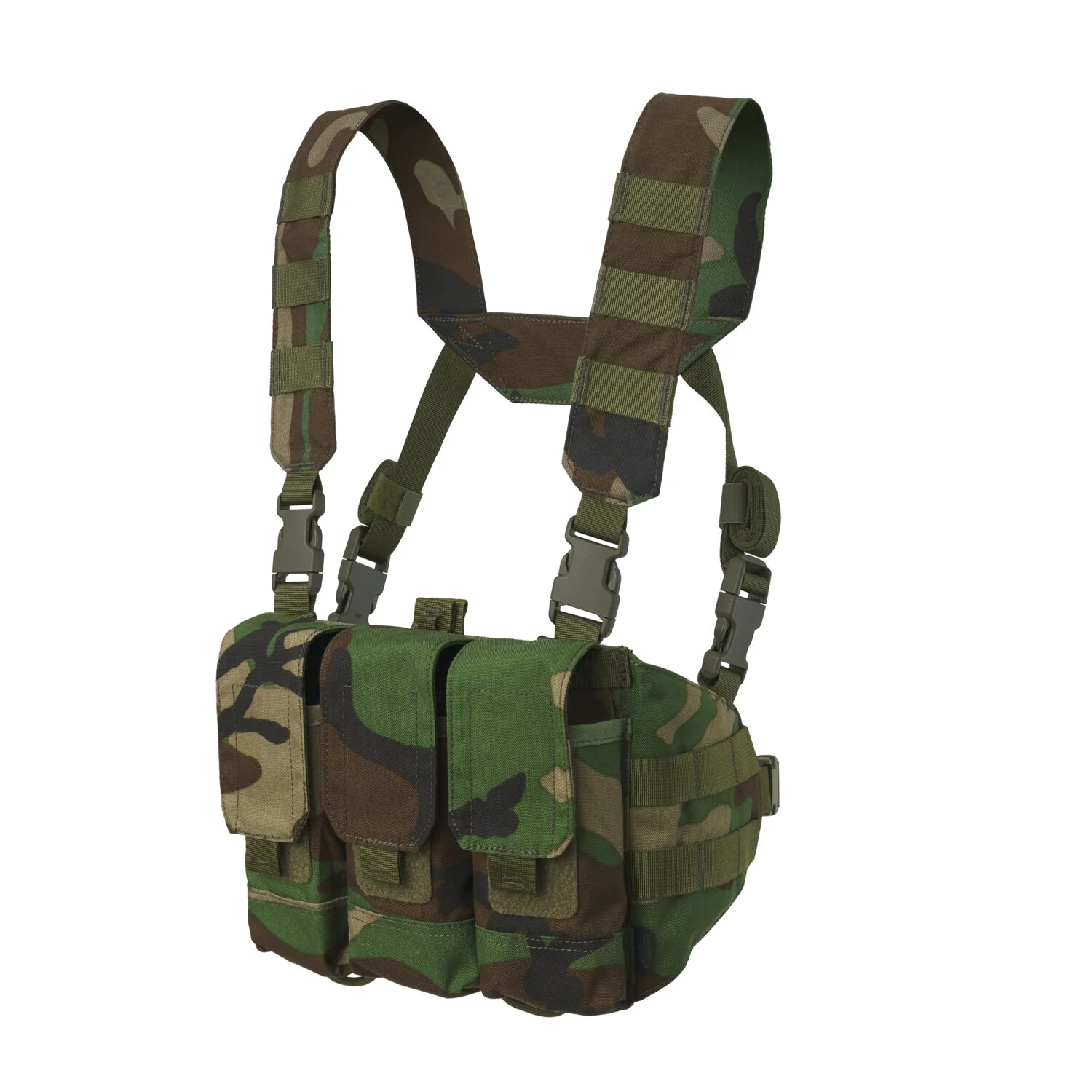 Chest Rig HELIKON Chicom - Cordura -  US Woodland -  (KK-CCR-CD-03)