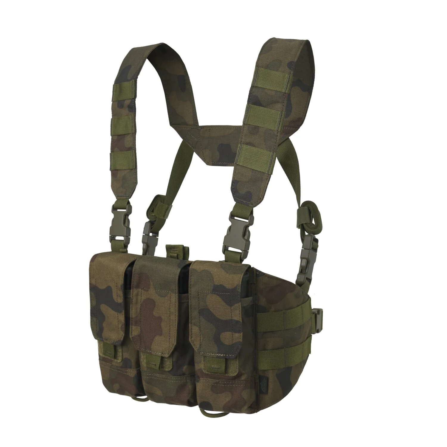 Chest Rig HELIKON Chicom - Cordura -  PL Woodland -  (KK-CCR-CD-04)