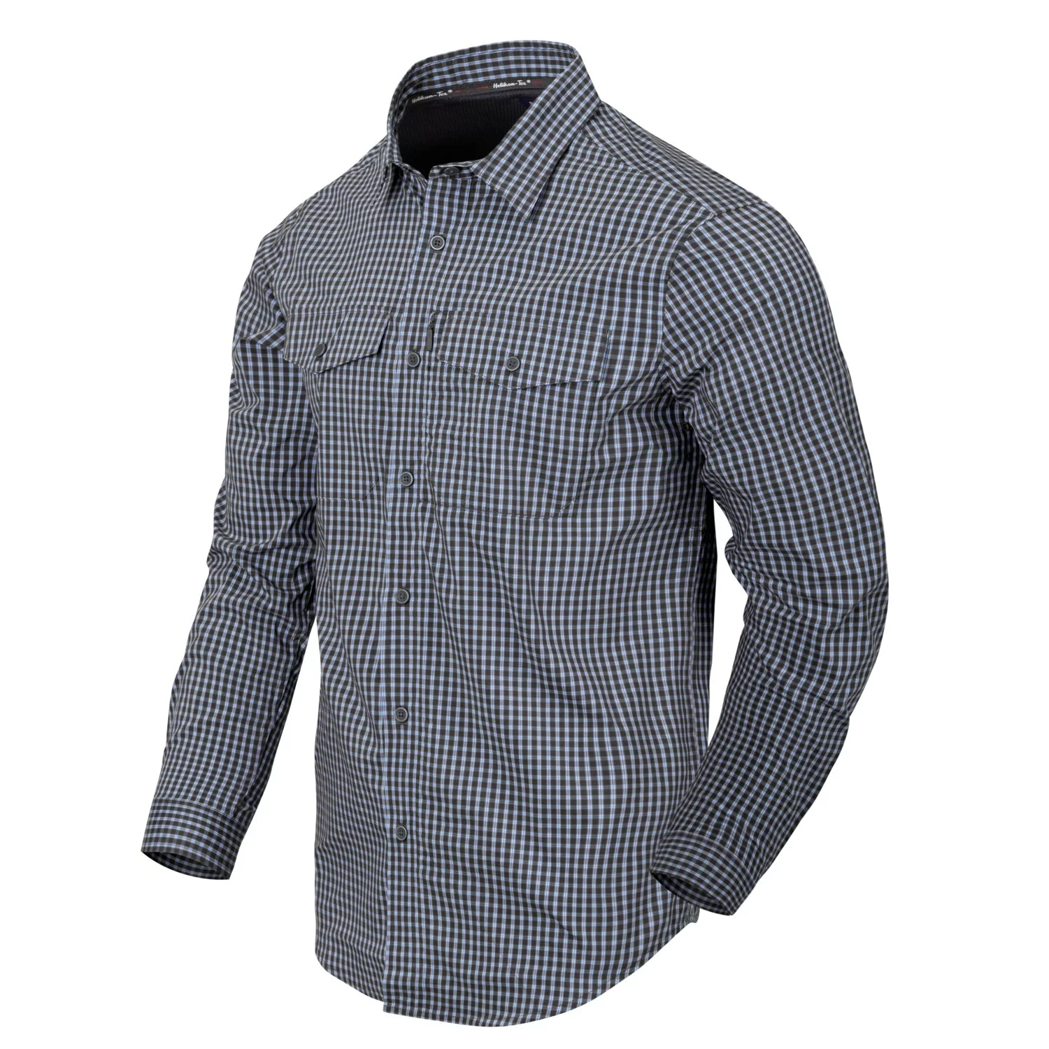 Zdjęcie produktu Koszula HELIKON Covert Concealed Carry -  - Phantom Grey Checkered - L/Regular (KO-CCC-CB-C3-B05)