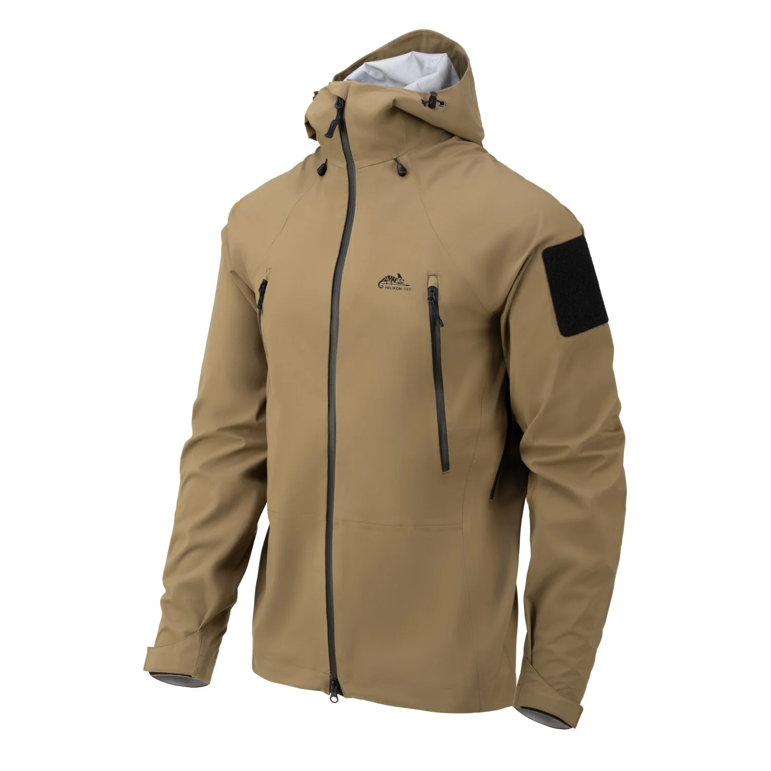 Zdjęcie produktu Kurtka wodoodporna HELIKON SQUALL Hardshell Jacket - TorrentStretch - Coyote (KU-SHJ-TR-11)