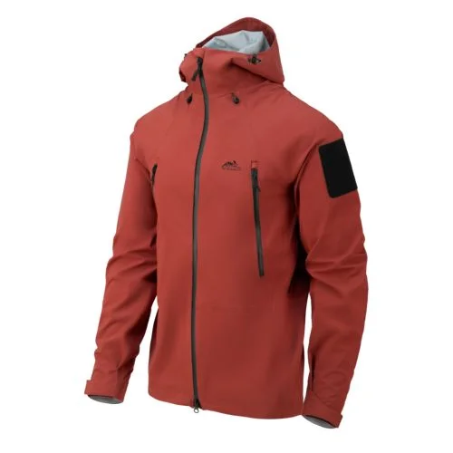 Kurtka wodoodporna HELIKON SQUALL Hardshell Jacket - TorrentStretch - Crimson Sky (KU-SHJ-TR-83)