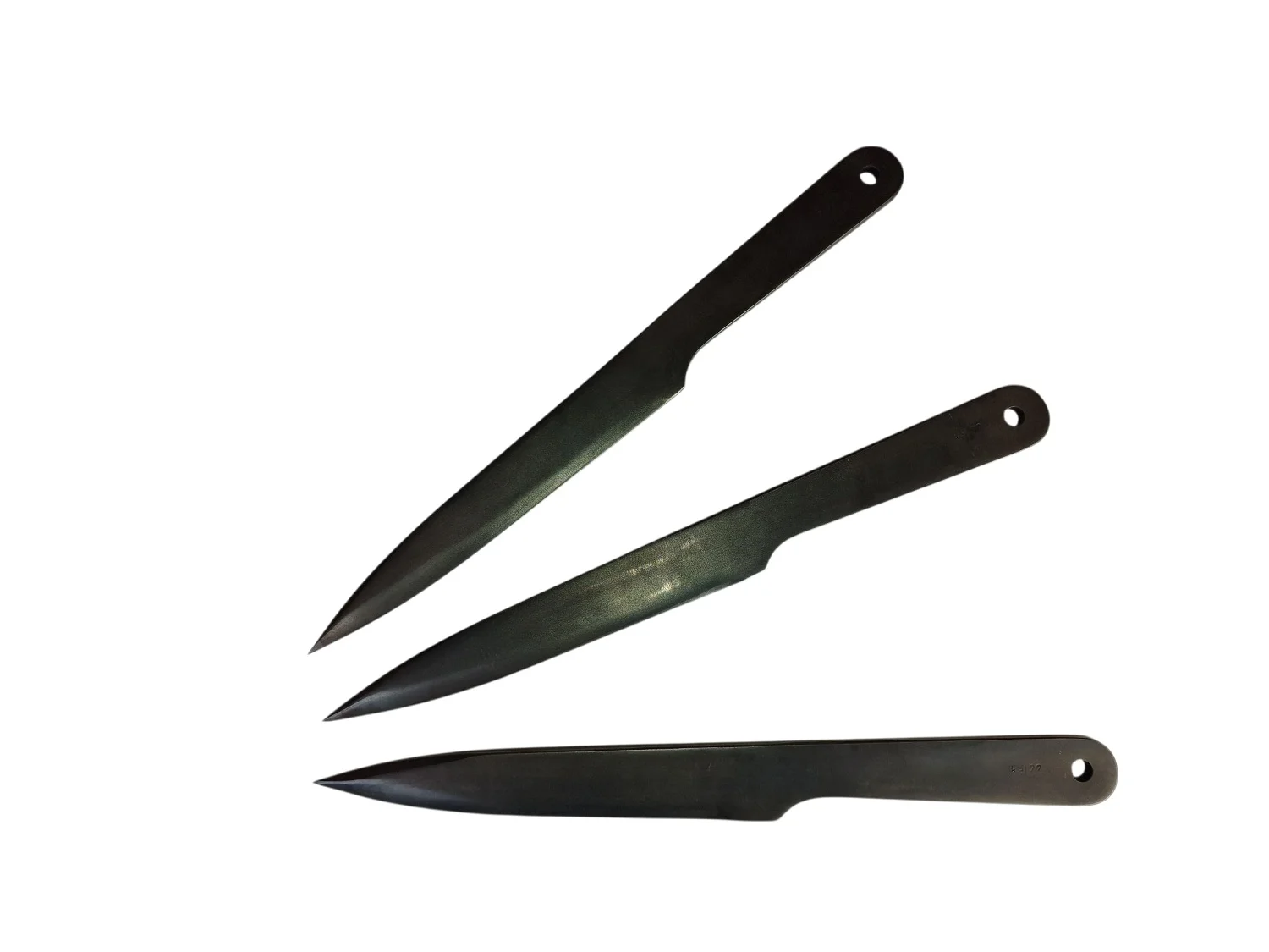 Zdjęcie produktu Noże do rzucania sportowego KAL22 - rzutki - 3 szt. czarny nóż