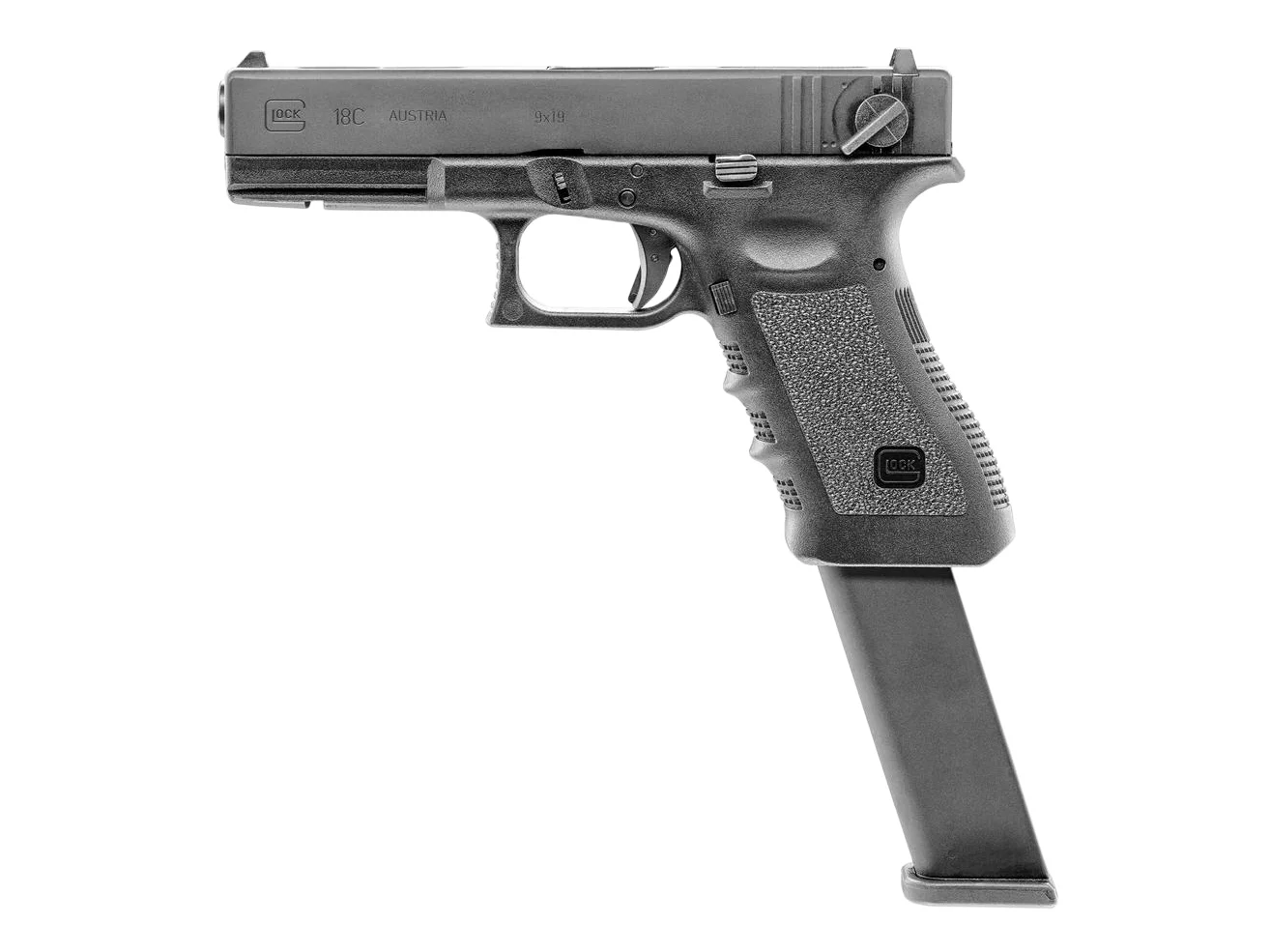 Zdjęcie produktu Pistolet ASG GLOCK 18C gen 3 6 mm gas (2.6419X)