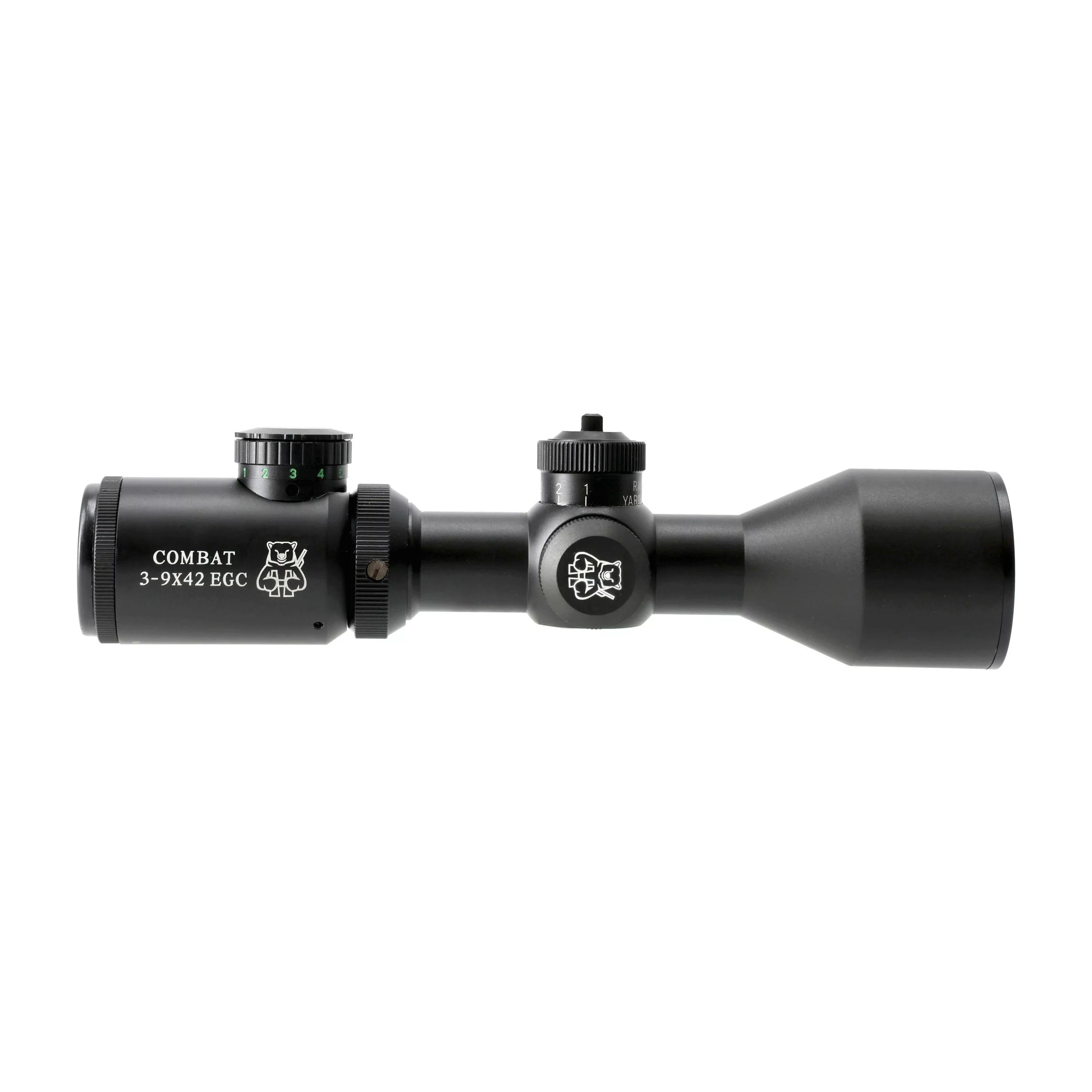 Zdjęcie produktu Luneta celownicza Combat 3-9x42 MINI iR Mildot tubus 1" bez montażu (065-720)