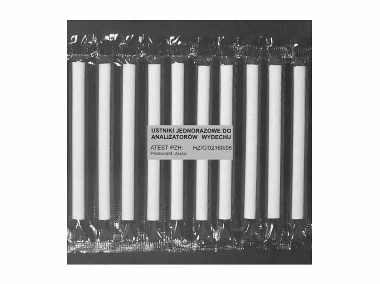 Zdjęcie produktu Ustnik jednorazowy atest PZH TR-10 10 szt. w opakowaniu (RURDA/AL)
