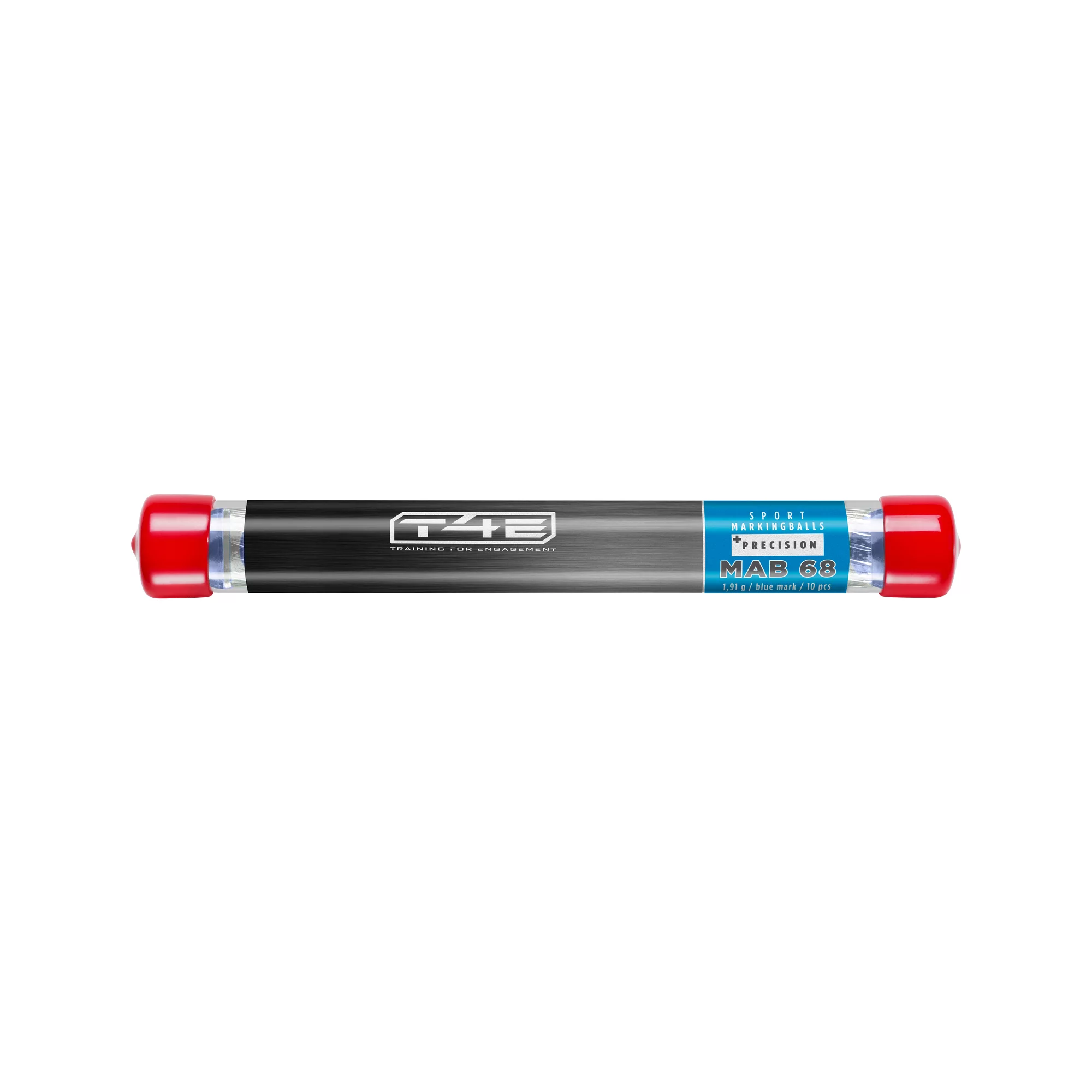 Zdjęcie produktu Kule z farbą T4E Sport MAB 68 Prec kal. .68 10 szt. niebieskie (2.4799)