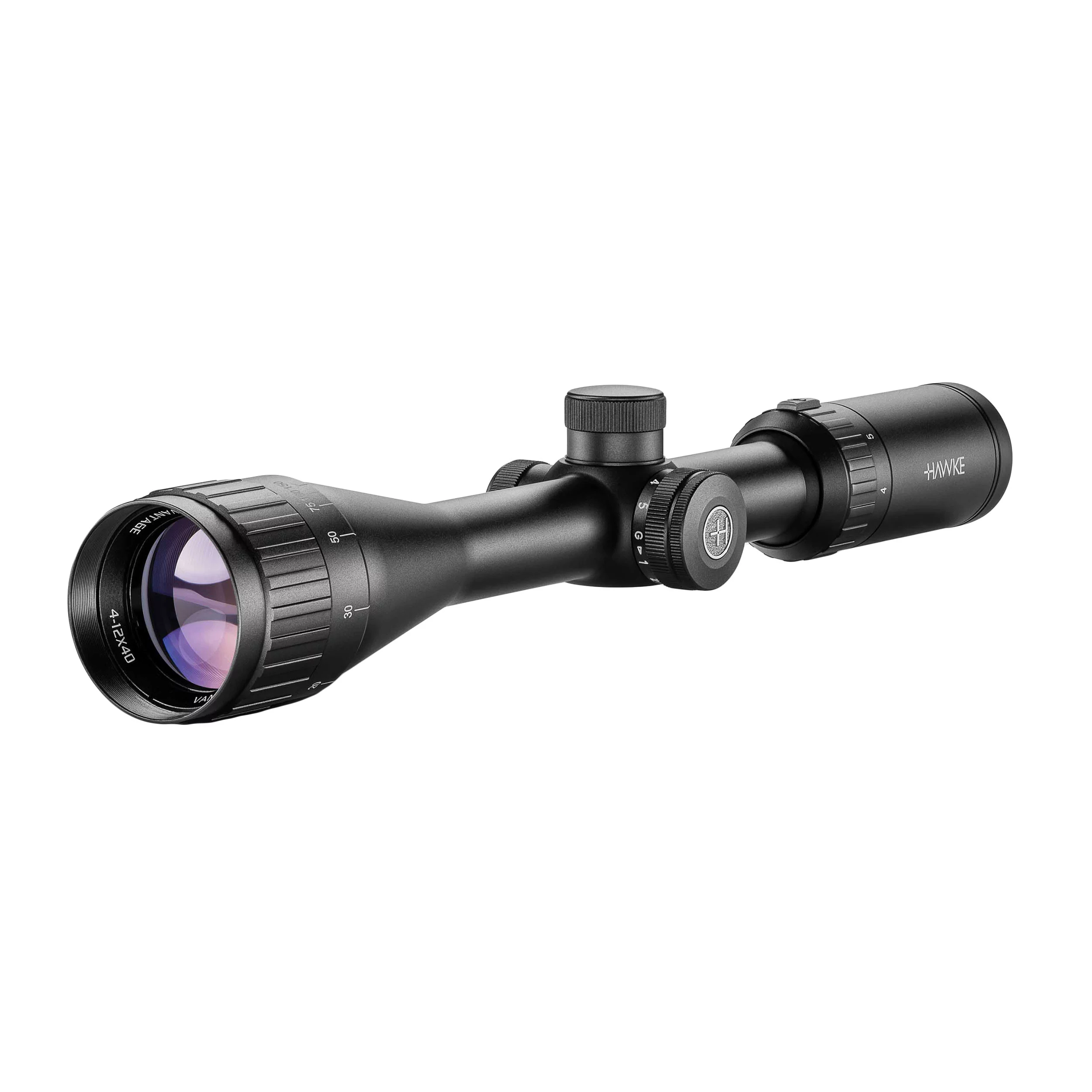 Zdjęcie produktu Luneta celownicza Hawke Vantage 4-12x40 AO IR .17 HMR tubus 1" bez montażu (354-085)