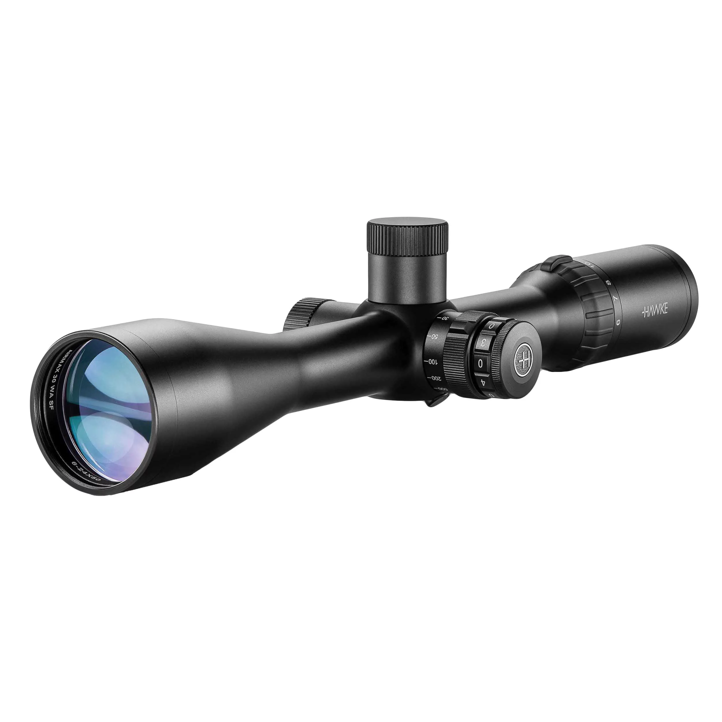 Zdjęcie produktu Luneta celownicza Hawke Airmax 30 6-24x50 SF AMX IR Target Turrets (354-114)
