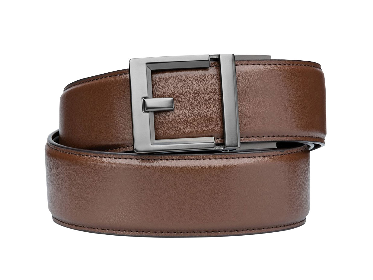 Pasek do spodni Kore Essentials Leather Garrison Gun Belt G2 brązowy (G2GGUNBRN)