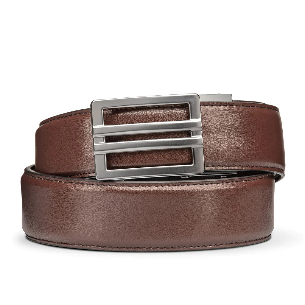 Zdjęcie produktu Pas strzelecki Kore Essentials Leather Gun Belt X1 brązowy (X1GUNBRN)