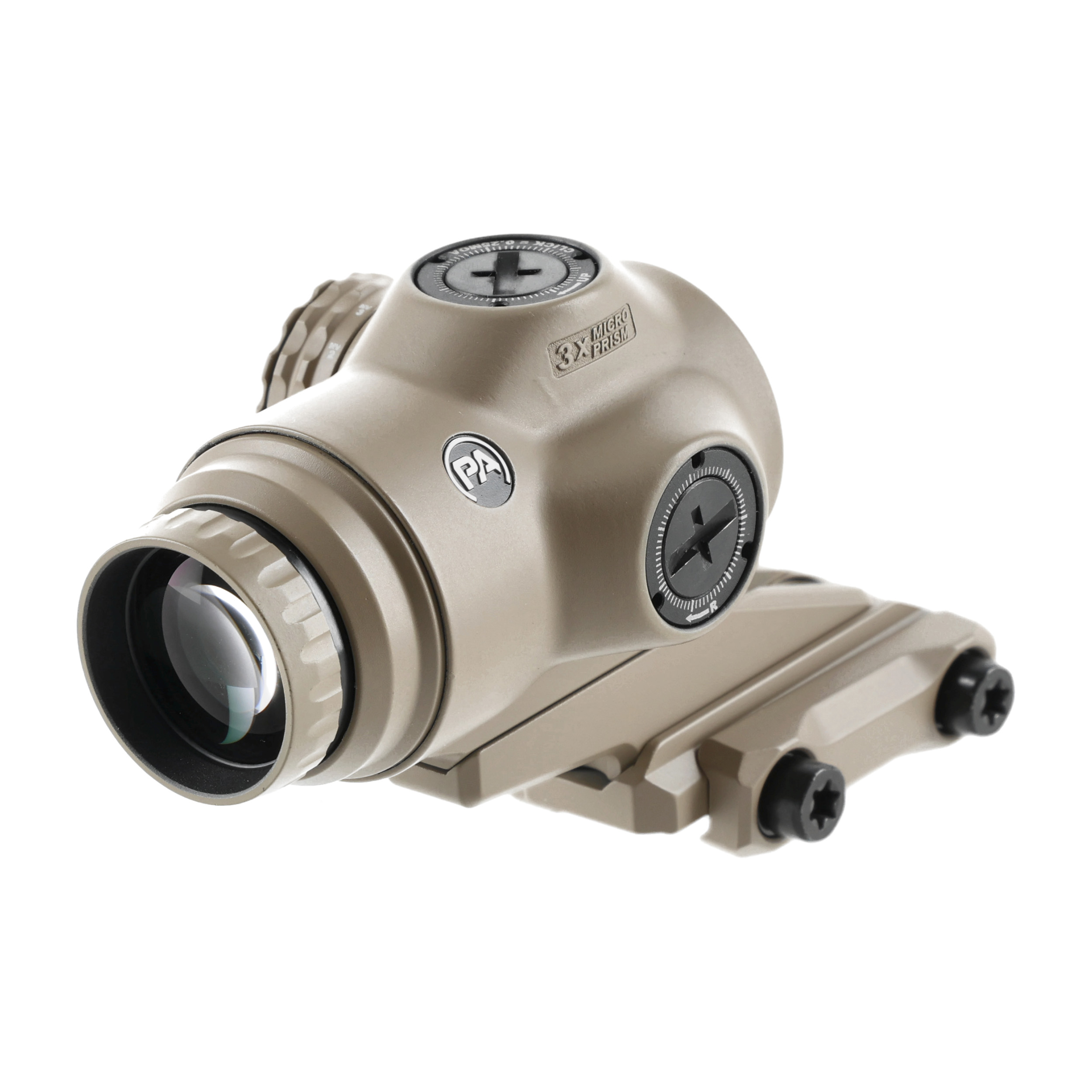 Celownik pryzmatyczny Primary Arms SLx 3x Micro Prism iR Red ACSS Raptor 5,56/.308 Yard FDE (PA-SLX-3XMP-RAPTOR-5)