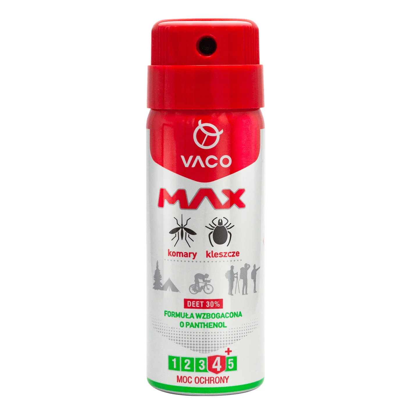 Zdjęcie produktu Spray Max Vaco na komary, kleszcze, meszki Z Panthenolem 50 ml (DV00073)