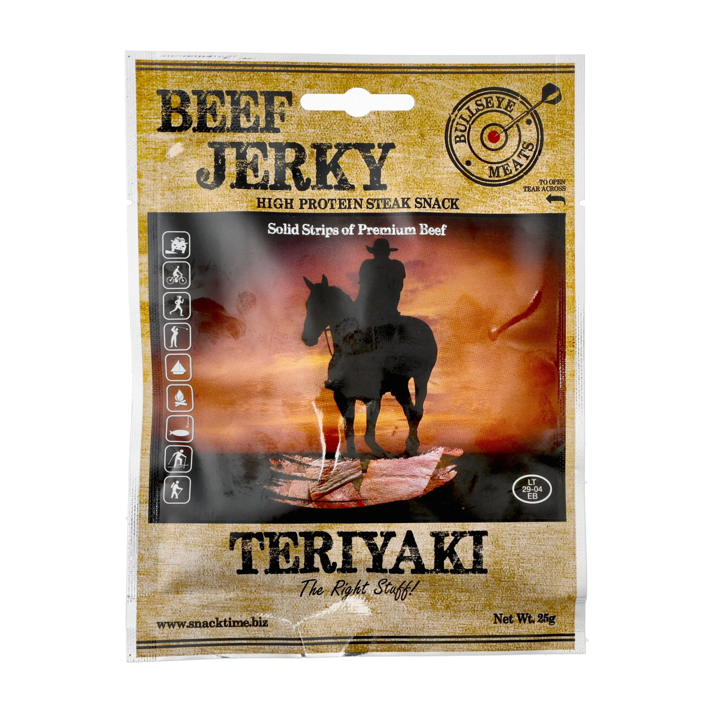 Zdjęcie produktu Wołowina Beef Jerky Teriyaki 25 g (838-003)