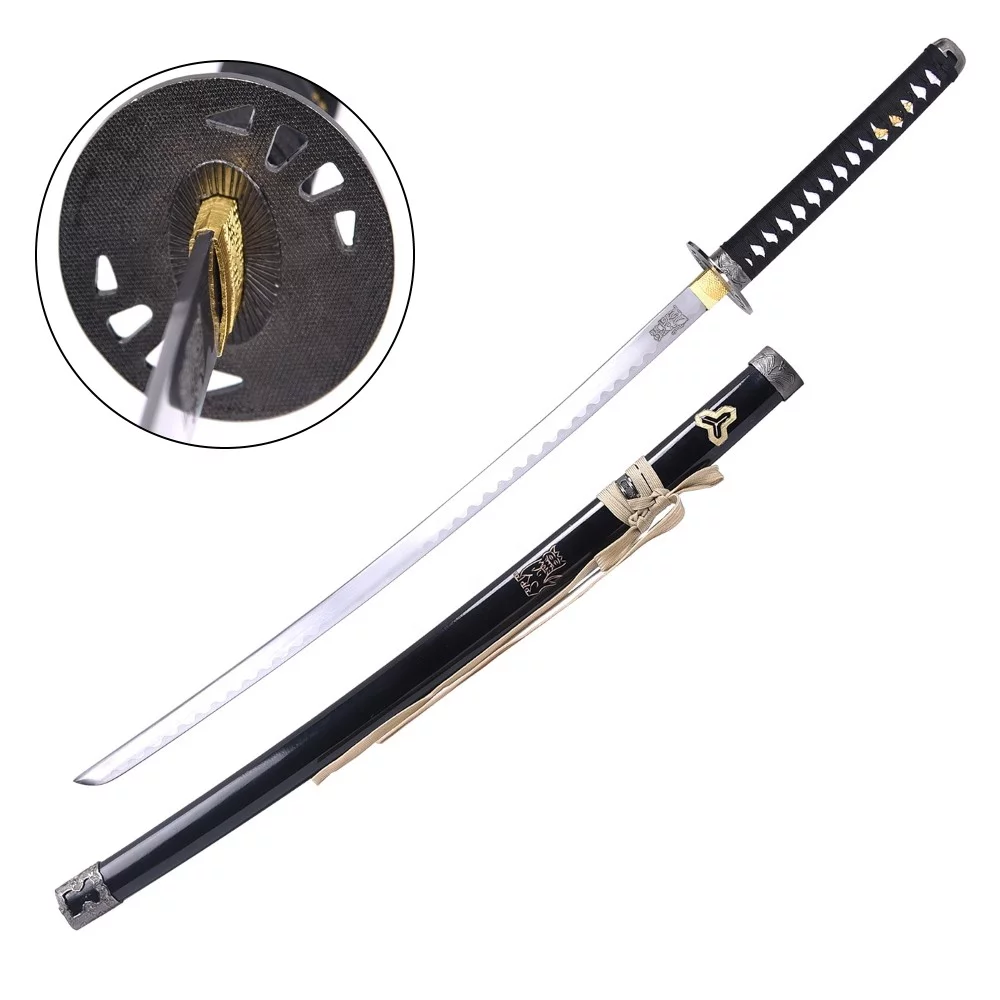 Zdjęcie produktu Katana HATTORI HANZO KILL BILL 1 - replika miecza samurajskiego z filmu KILL BILL 1 + podstawka