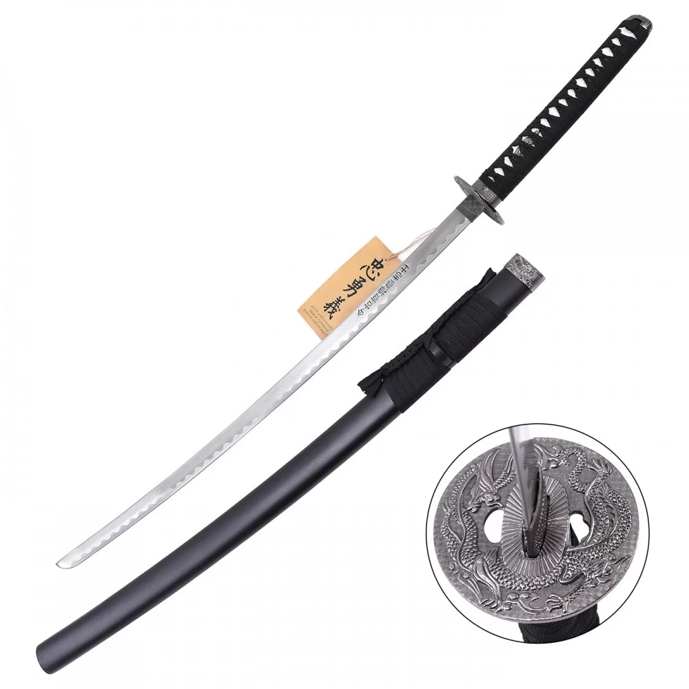 Zdjęcie produktu Katana HATTORI HANZO Z319 - replika miecza samurajskiego z filmu Ostatni Samuraj + stojak
