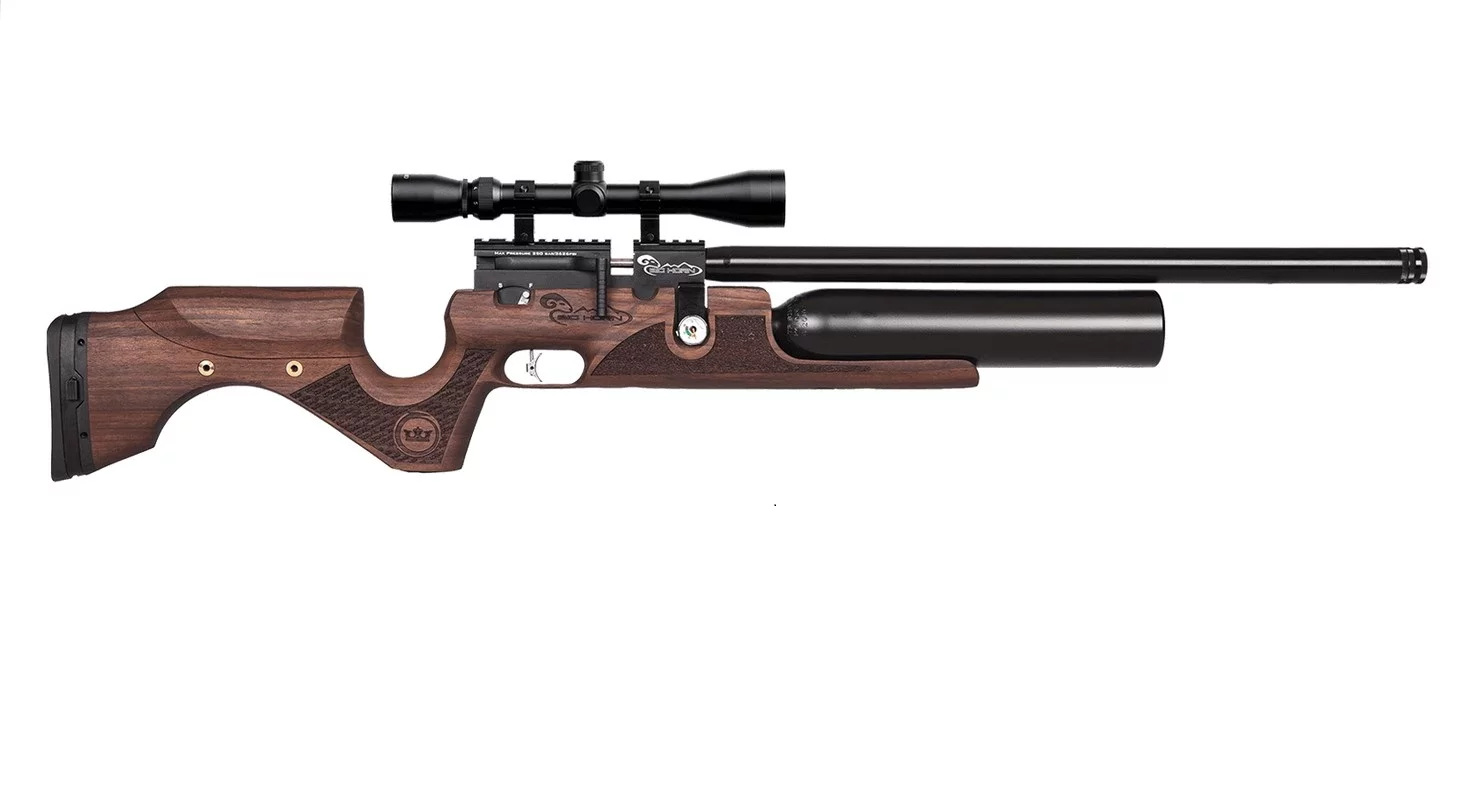 Zdjęcie produktu Karabinek wiatrówka KRAL BigHorn PCP PUNCHER w drewnie 5,5 mm ekp<17J (KPBH55)