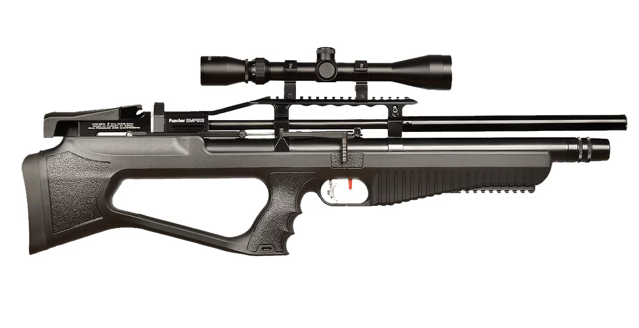 Zdjęcie produktu Karabinek wiatrówka KRAL Empire Puncher polimer PCP 4,5 mm ekp<17J (KPES45)