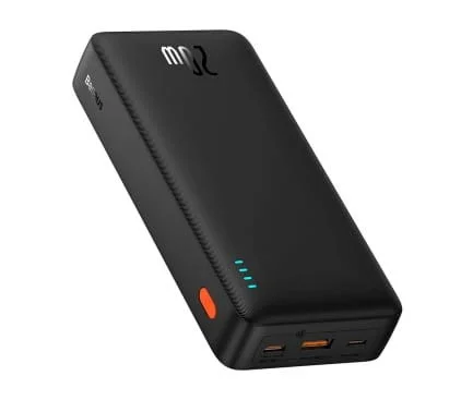 Zdjęcie produktu Powerbank BASEUS AIRPOW 20000MAH 20W (CZARNY)