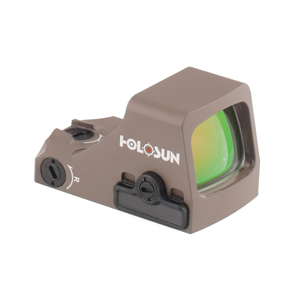 Kolimator otwarty HS507K Open Reflex SubCompact Pistol Sight - FDE - HS507K-X2-FDE - Holosun