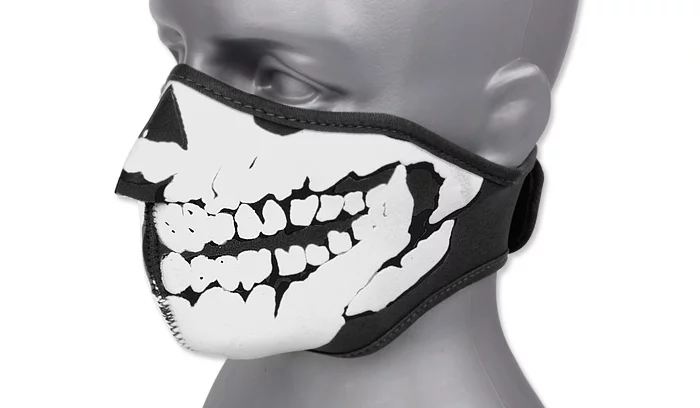 Zdjęcie produktu Maska neoprenowa 3D Skull - Czarny - 219292-BL - 101 Inc.