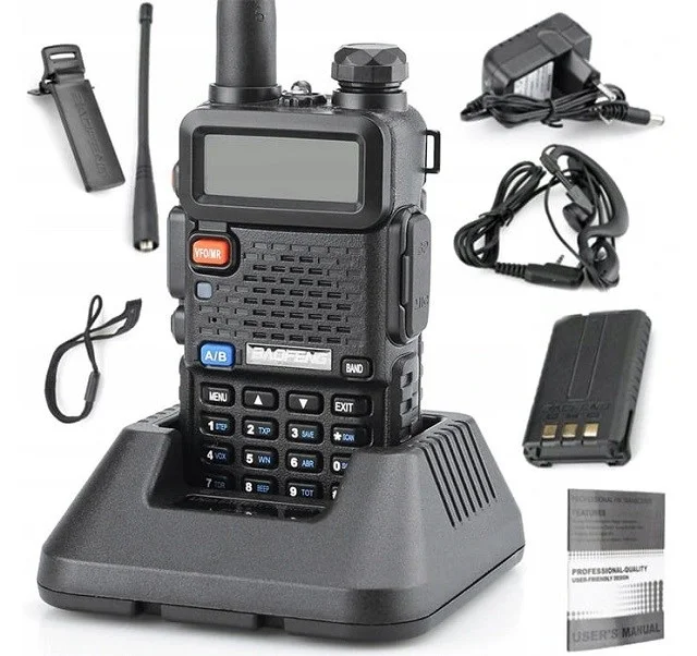 Zdjęcie produktu Radiotelefon krótkofalówka Baofeng UV-5R HTQ - 1 szt.