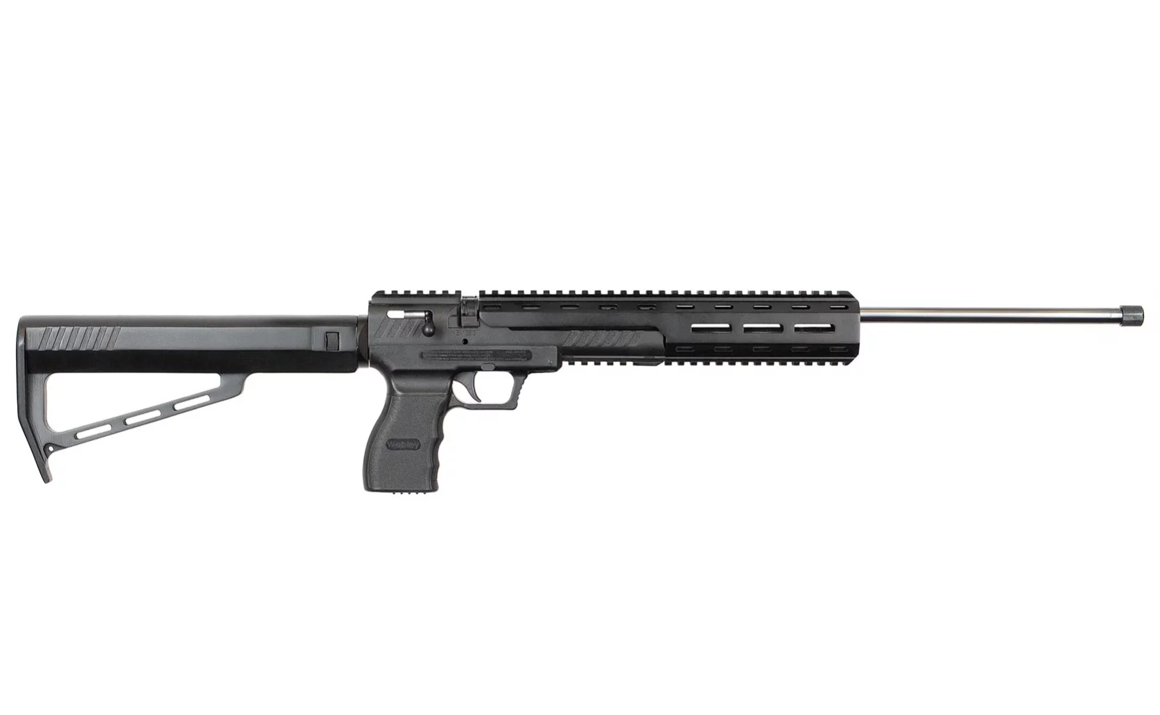 Zdjęcie produktu Karabinek wiatrówka WEBLEY Nemesis X, CO2-88g, 2x7-strzał, kal. 4,5 mm, polimer, do17J