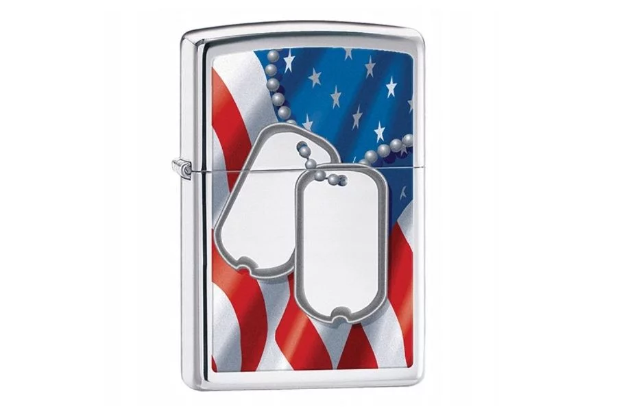 Zdjęcie produktu Zapalniczka ZIPPO Nieśmiertelniki Chrome