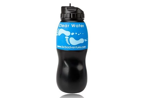 Zdjęcie produktu Butelka na wodę z filtrem BCB Adventure Water Filtration Bottle - czarna