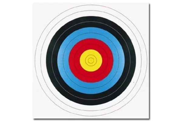 Zdjęcie produktu Tarcza łucznicza 60x60 cm papierowa - gruba 1 szt. Poe Lang (B10001B)