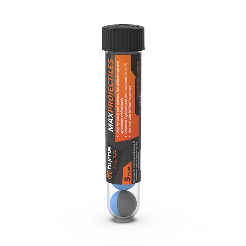 Kule pieprzowe BYRNA MAX CS/OC k.68 5 szt do BYRNA (HH68311-1)