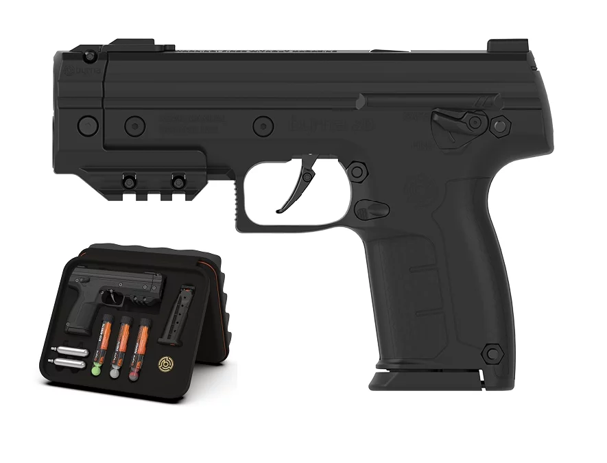 Pistolet na kule gumowe i pieprzowe BYRNA SD XL BLACK k.68 CO2-12g zestaw (SX68300-BLK-XL)
