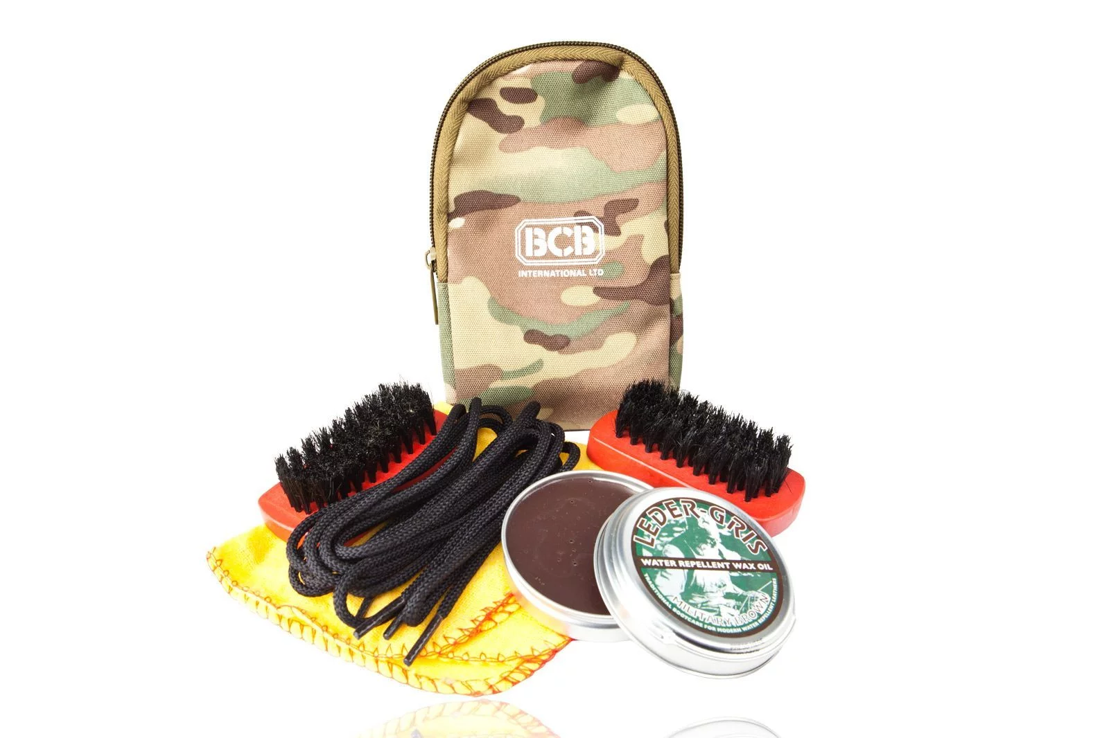 Zdjęcie produktu Zestaw do czyszczenia butów BCB Brown Boot Shine Kit