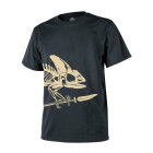 T-Shirt Helikon (Full Body Skeleton) - Bawełna - Czarny-Black (TS-FBS-CO-01