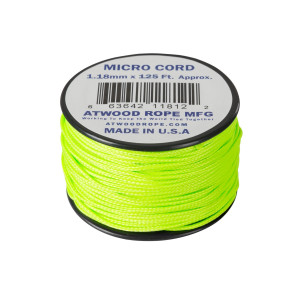 Linka ATWOOD ROPE MFG Micro Cord (125ft) - Nylon - One Size (CD-MC1-NL-0Q)