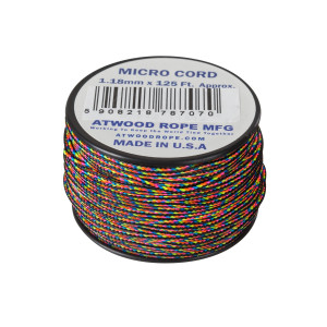 Linka ATWOOD ROPE MFG Micro Cord (125ft) - Nylon - One Size (CD-MC1-NL-0R)