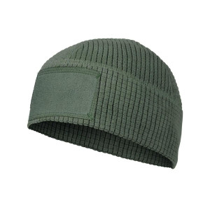 Czapka Helikon RANGE Beanie Cap - Grid Fleece - Olive Green (CZ-RBN-FG-02)