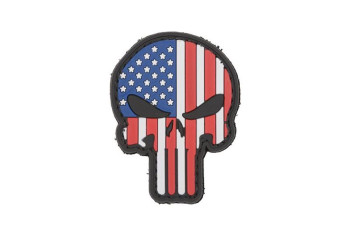 Naszywka 3D - Punisher US Flag (GFT-30-015857)