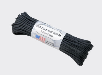 Linka Cord 550 LBS. ATWOOD (30m) czarna (AC-PCR-NL-01)